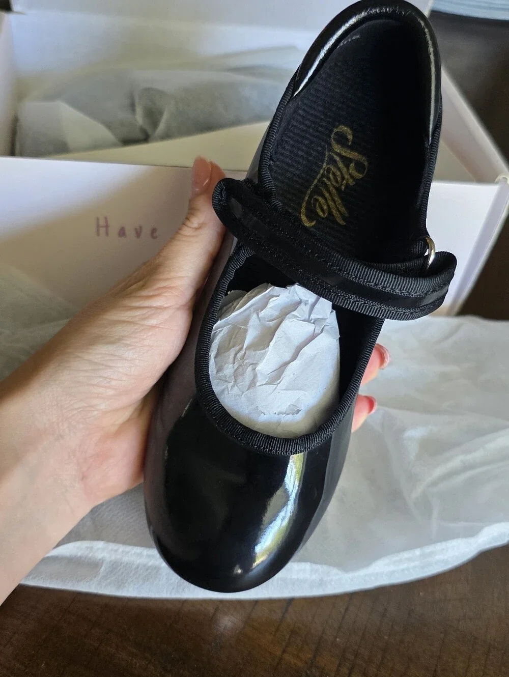 Stelle Black Tap Shoes